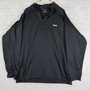 Sport-Tek Uline Employee Quarter Zip Mens 2XL Black Long Sleeve
